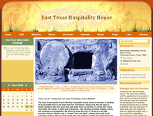Tablet Screenshot of easttexashospitalityhouse.com